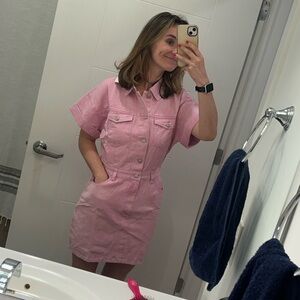 Pink dress- Worn once. Size small.